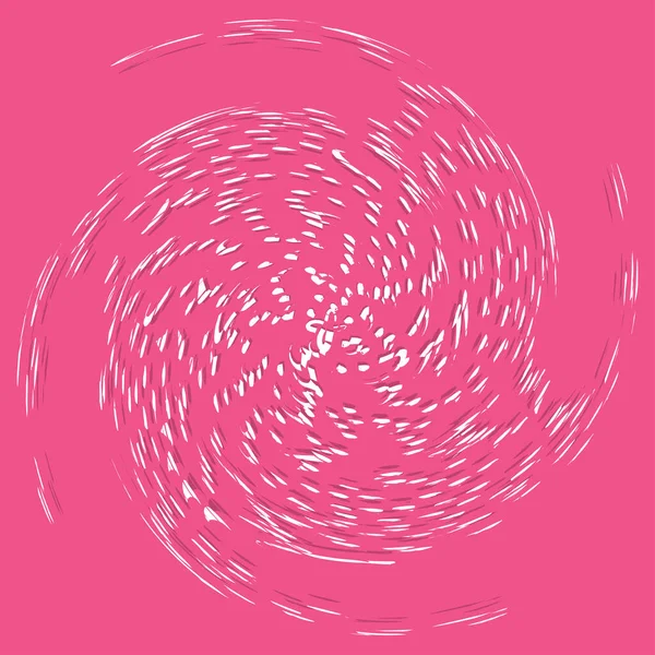 单色体积 涡旋形状 盘根错节的螺旋元件 旋转和扭转概念设计 — 图库矢量图片