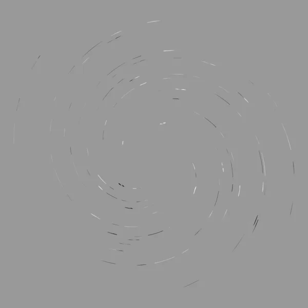 无规律的色彩污迹 怨恨的单色 黑白卷曲 捻螺旋元件 旋转和扭转概念设计 摘要灰度螺旋 涡旋图解 — 图库矢量图片