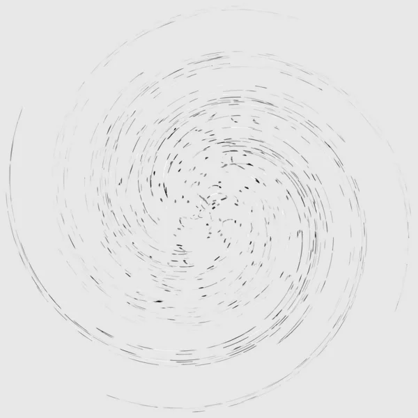 无规律的色彩污迹 怨恨的单色 黑白卷曲 捻螺旋元件 旋转和扭转概念设计 摘要灰度螺旋 涡旋图解 — 图库矢量图片