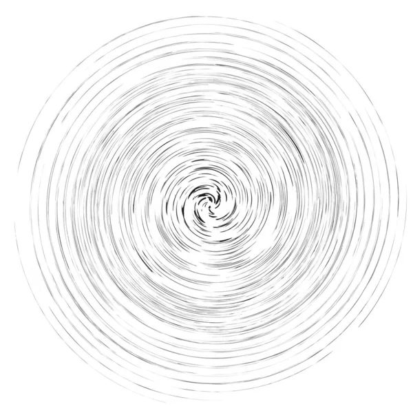 Smudge Smøre Grungy Monokrom Sort Hvid Volut Vortex Form Twisted – Stock-vektor