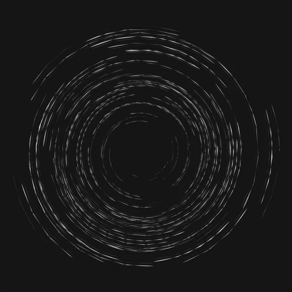Смоктання Мазок Гранжевий Монохром Чорно Білий Вихор Форми Скручений Спіральний — стоковий вектор