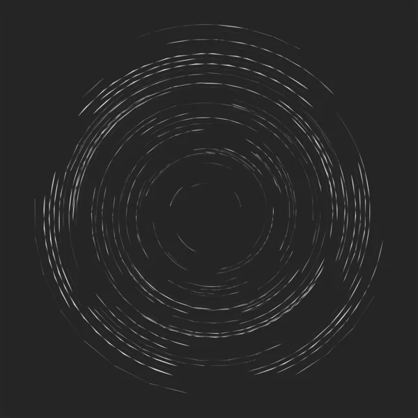 发牢骚的单色 黑白卷曲 涡旋形 盘根错节的螺旋元件 旋转和扭转概念设计 摘要灰度螺旋 涡旋图解 — 图库矢量图片