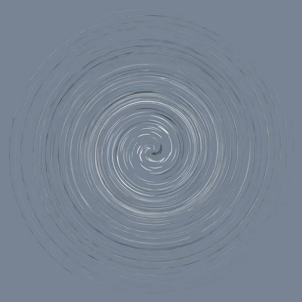Crème Tache Frottis Abstrait Élément Conception Spirale Tourbillon Forme Tourbillon — Image vectorielle