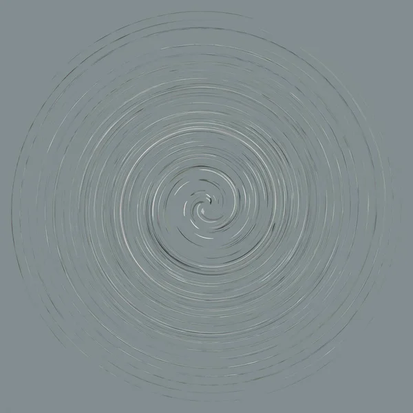 奶油污迹 涂抽象螺旋设计元素 旋转的形状 螺旋体 螺旋体 耳蜗图解 — 图库矢量图片