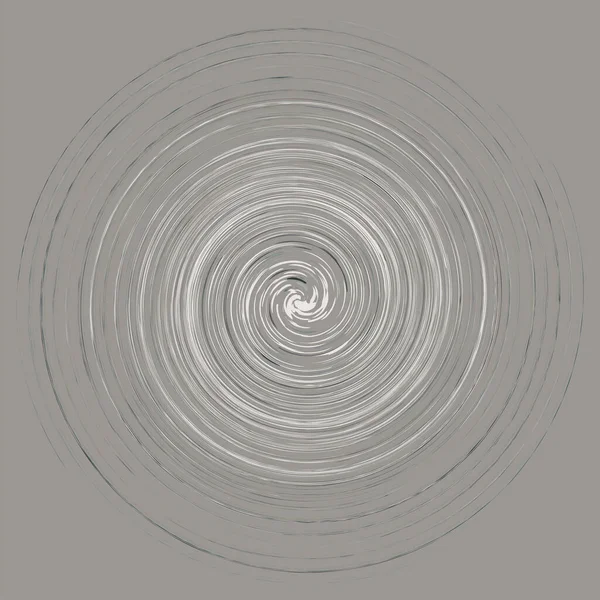 Mancha Crema Mancha Elemento Diseño Espiral Abstracto Giro Giro Forma — Vector de stock