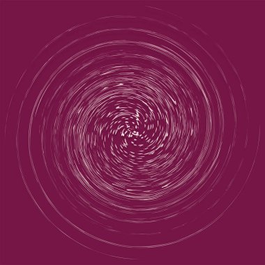 Monokrom döngüsel, döngüsel eşmerkezli halkalar. Dönen sarmal, girdap, girdap. soyut dairesel, dairesel döngü şekli, öge