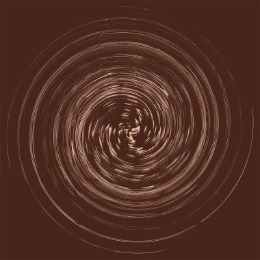 Monokrom döngüsel, döngüsel eşmerkezli halkalar. Dönen sarmal, girdap, girdap. soyut dairesel, dairesel döngü şekli, öge
