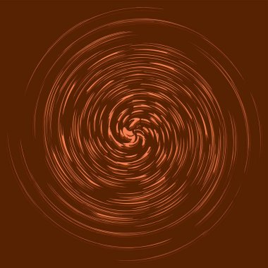 Monokrom döngüsel, döngüsel eşmerkezli halkalar. Dönen sarmal, girdap, girdap. soyut dairesel, dairesel döngü şekli, öge