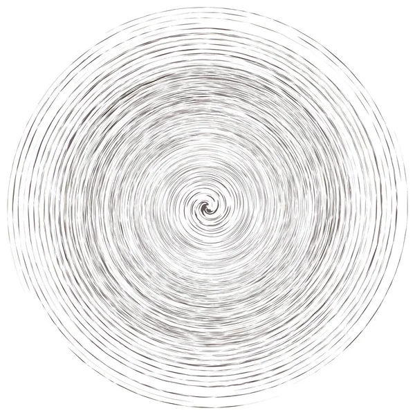 Crème Vlek Uitstrijken Abstracte Spiraal Design Element Draaien Draaien Vorm — Stockvector