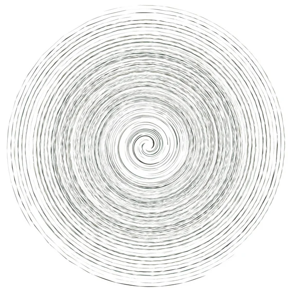 Grädde Smeta Smeta Abstrakt Spiral Designelement Snurra Snurra Formen Volut — Stock vektor