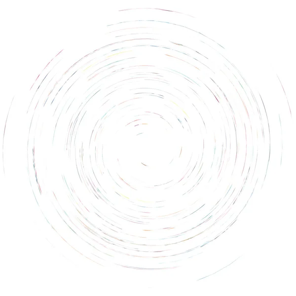 Fläckig Flerfärgad Och Färgglad Spiral Virvlande Virvlande Element Vridna Cykliska — Stock vektor
