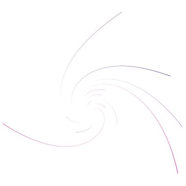 Monokrom döngüsel, döngüsel eşmerkezli halkalar. Dönen sarmal, girdap, girdap. soyut dairesel, dairesel döngü şekli, öge