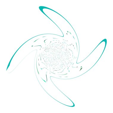 Monokrom döngüsel, döngüsel eşmerkezli halkalar. Dönen sarmal, girdap, girdap. soyut dairesel, dairesel döngü şekli, öge