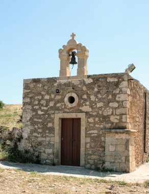 Güzel görünümünden Rethymno, Crete, Yunanistan