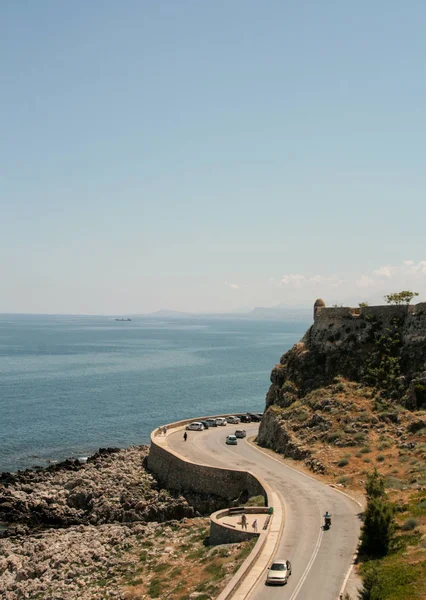 Ωραία θέα από το Ρέθυμνο, Κρήτη, Ελλάδα — Φωτογραφία Αρχείου