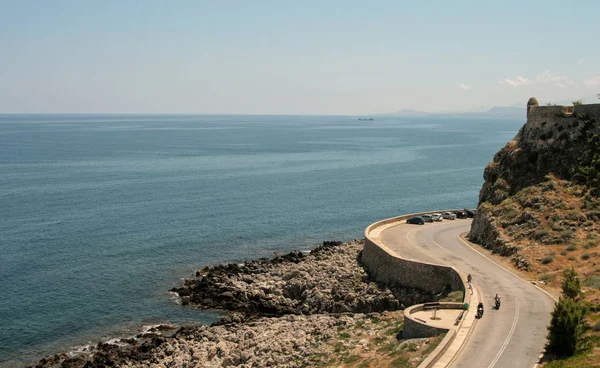 Bela vista de Rethymno, Creta, Grécia — Fotografia de Stock