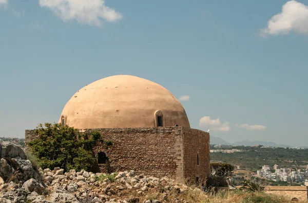 Güzel görünümünden Rethymno, Crete, Yunanistan