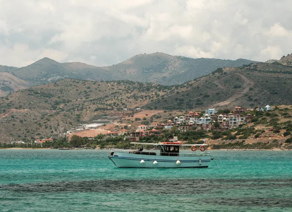 Χαλαρώστε στο πλοίο για την δείτε, Κρήτη, Ελλάδα — Φωτογραφία Αρχείου