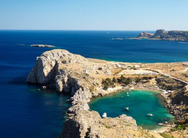 Kalp defne Lindos, Rhodes, Yunanistan
