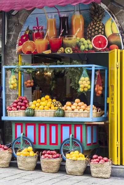 Jerusalem Israel 2019 Fruits Market Main Street — Stock fotografie