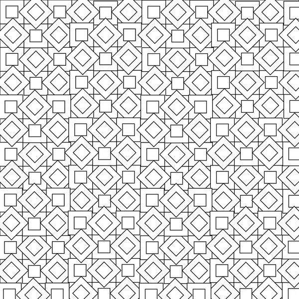 Svart geometrisk mønster – stockvektor