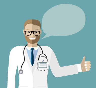 Tıbbi teşhis vektör çizimi modern tasarım