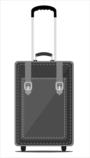 Travel Suitcase Icon Vector — Stock Vector