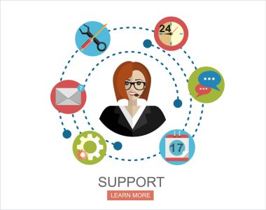 finansal, sosyal medya veya iş ilanı, basitçe vektör illüstrasyonuName      