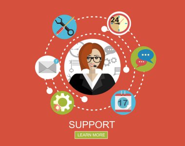 Kartvizit için vektör simgeleri