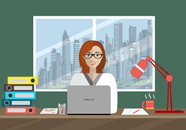 finansal, sosyal medya veya iş ilanı, basitçe vektör illüstrasyonuName      