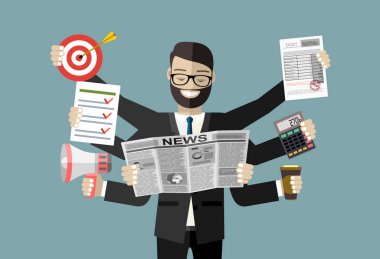 finansal, sosyal medya veya iş ilanı, basitçe vektör illüstrasyonuName      