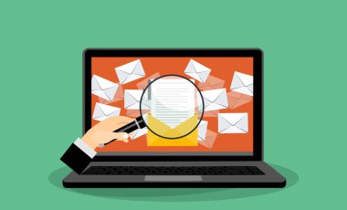 finansal, sosyal medya veya iş ilanı, basitçe vektör illüstrasyonuName      