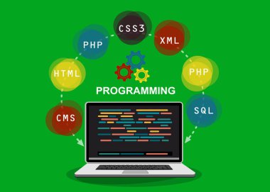 finansal, sosyal medya veya iş ilanı, basitçe vektör illüstrasyonuName      