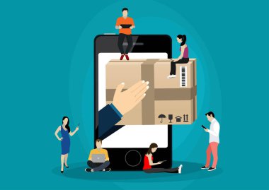 finansal, sosyal medya veya iş ilanı, basitçe vektör illüstrasyonuName      