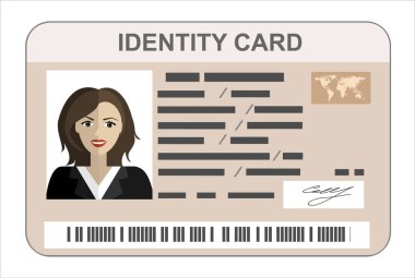 özel belge simgesi, basitçe vektör illüstrasyonu  