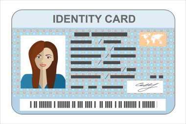 özel belge simgesi, basitçe vektör illüstrasyonu  