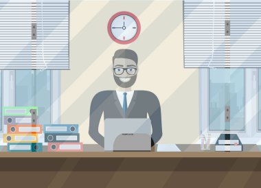 finansal, sosyal medya veya iş ilanı, basitçe vektör illüstrasyonuName      
