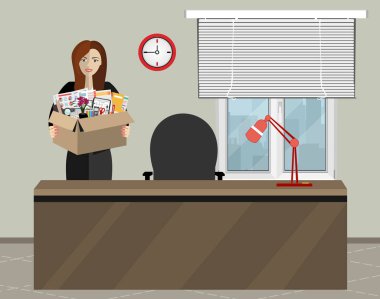 iş web pankartı, basitçe vektör illüstrasyonu  