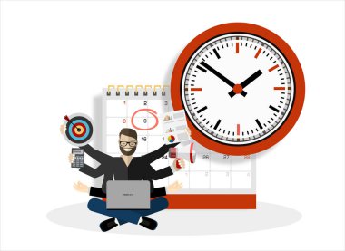 Son teslim tarihi web pankartı, basitçe vektör illüstrasyonuName  