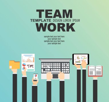 İş analizi ve planlama için düz tasarım illüstrasyon kavramları, vektör