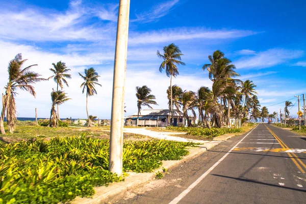 San Andres-szigeten Road - Kolumbia — Stock Fotó