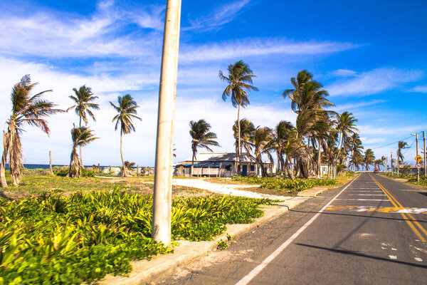 SAN ANDRES ISLAND ROAD - COLOMBIA
