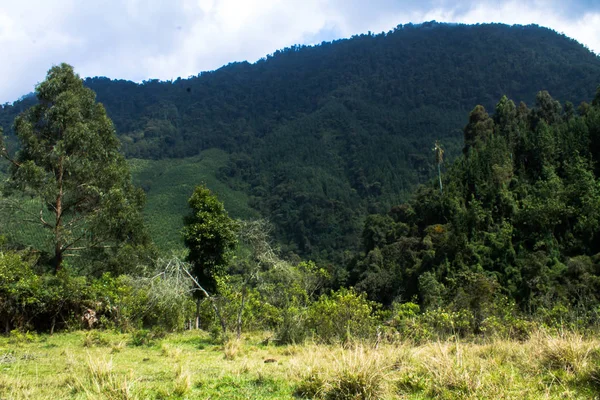 Montañas en el camino a Santa Isabel, Colombia . — Foto de Stock