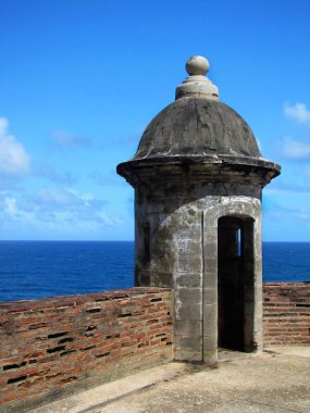 San Cristobal castle San Juan Puerto Rico kulesinde izle