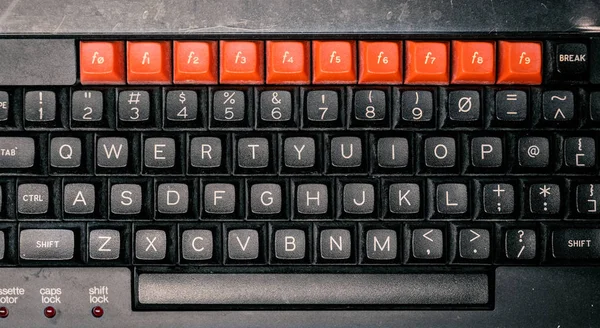 Retro vintage computer keyboard