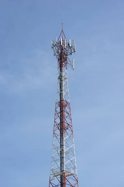 Telephone transmission antenna — Stock Photo, Image