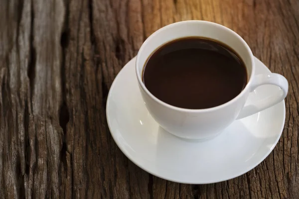 Eine Tasse schwarzen Kaffee — Stockfoto