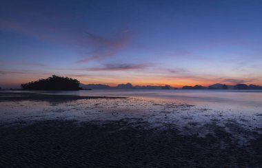 Koh Yao Noi, Tayland güneş doğarken