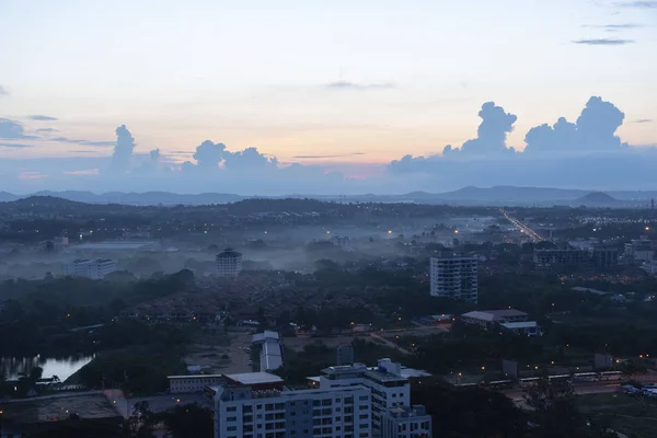 Scene of pattaya city in the morning — Stock Photo, Image