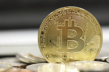 bitcoins paraları baclground üzerinde